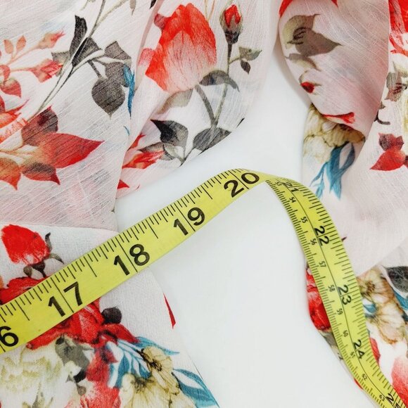 Disney Beauty and the Beast Lace Cold Shoulder Floral Top Women's Size Small - Picture 4 of 9